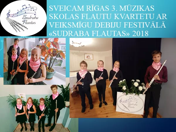 Debija festivālā Sudraba flautas